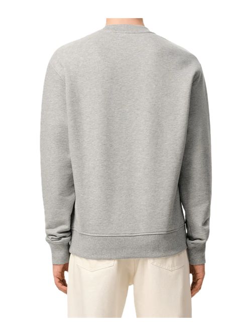 AMI ParisFelpa con applicazione Ami De Coeur Ami Paris | USW787.730A161 GRIS CEND CHINE/BLANC CR